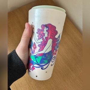 Starbucks 2024 Winter, Pink Siren Mermaid Ceramic Tumbler NEW, READ DETAILS